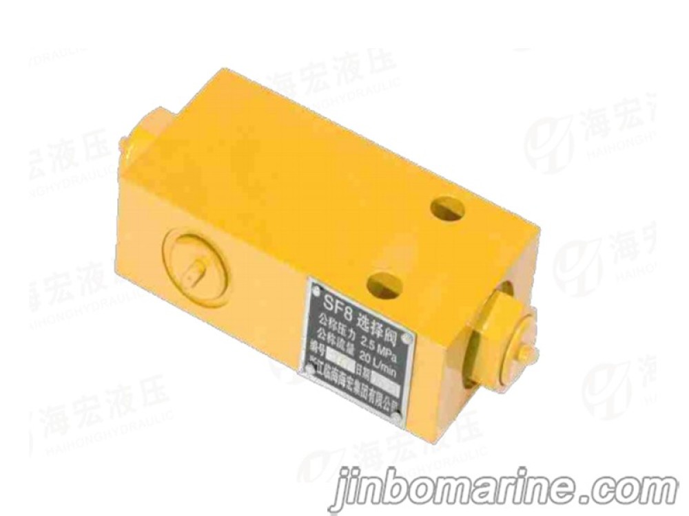 SF8 Pressure Selector Valve 1