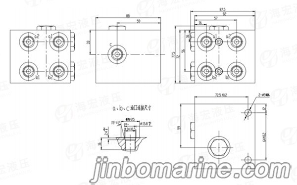 SFK06 Series Shuttle Valve Block