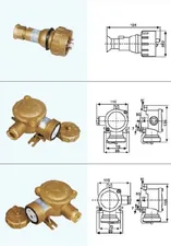 Marine copper plug,socket(1142/MS, 1141,1141/R) thumbnail 2