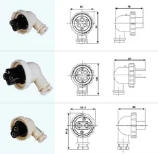 Marine watertight plug(T-1MB,T-2MB,T-MB) thumbnail 2
