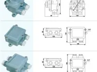 Marine watertight junction box and switch(K-2MR,J-1M,J-2M) 2