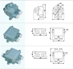 Marine watertight junction box and switch(K-2MR,J-1M,J-2M) thumbnail 2