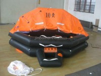10 Persons Throw-Over Board Inflatable Life Raft