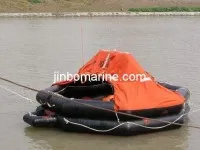 10 Persons Throw-Over Board Inflatable Life Raft 2