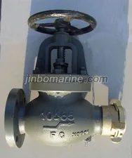 Marine Cast Iron Globe Hose Valve JIS F7333 5K/10K thumbnail 1