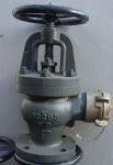 Marine Cast Iron Angle Hose Valve JS F7333 5K/10K