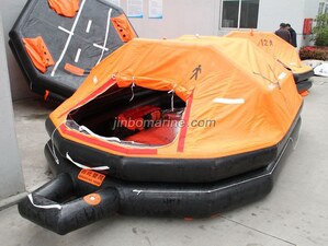 15 persons Throw over board Inflatable Life Raft