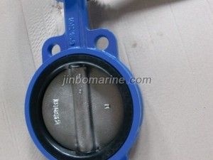 Marine Cast Iron Wafer Butterfly Valve JIS F7480 5K/10K/16K (Lever Operation)