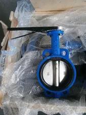 Marine Cast Steel Wafer Butterfly Valve JIS F7480 5K/10K/16K thumbnail 1