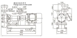 1WZ-3 marine direct connected self-priming vortex pump thumbnail 1