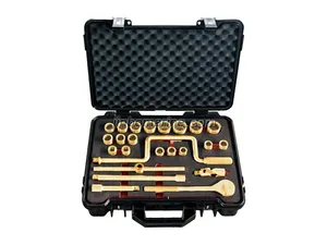 24PCS 1/2 Inch Non-spark Socket Wrench Set thumbnail 1