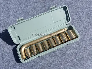 9PCS 1/2 Inch Non-spark Socket Wrench Set thumbnail 1