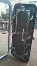 Marine Steel Quick Acting Weathertight Door with Single Lever thumbnail 2