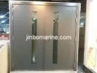 60min Fire froof hollow metal double doors 1