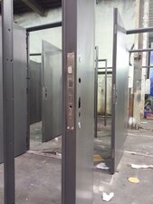 180min Fire froof hollow metal double door 