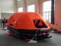 25 Persons Throw-Over Board Inflatable Life Raft