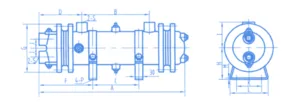 2LQF4 Type Oil Cooler thumbnail 1
