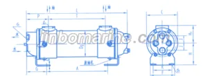 2LQGW Model Oil Cooler thumbnail 1