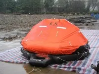 6 Persons Throw-Over Board Inflatable Life Raft 2