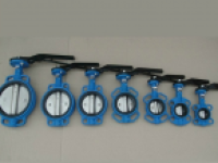 Wafer Centric Butterfly Valve with Lever