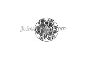 6X37+FC Steel Wire Rope Category B thumbnail 1