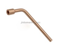 Non-Sparking 3/8 Inch Oxygen Bottle Wrench