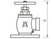 90 Degree Flanged Fire Hydrant