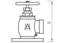 90 Degree Flanged Fire Hydrant 1