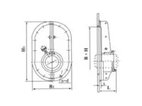 Marine Intermediate Shaft Bulkhead Stuffing Box type A 3
