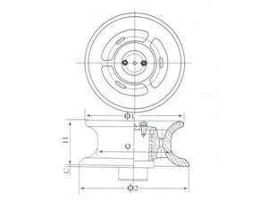 A Type Fairlead Rollers