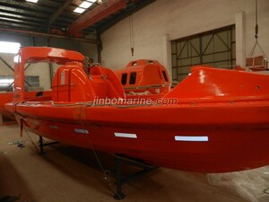 ABS Approval Fast Rescue Boat With Outboard Engine