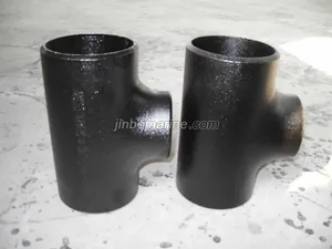 ASTM A234 WP11 ANSI B16.9 Seamless Tee thumbnail 1