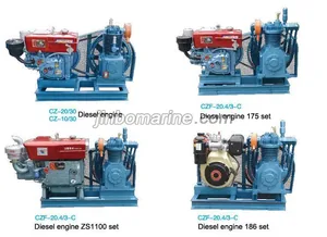 Air Cooling Second Stage Compression Marine Air Compressor thumbnail 1