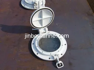 Aluminum Fixed Side Scuttle with Deadlight thumbnail 1