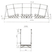 Aluminum Gangway (Bend Type)