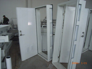 Aluminum Hollow Cabin Door