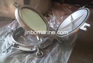 Aluminum Opening Side Scuttle with Deadlight thumbnail 1