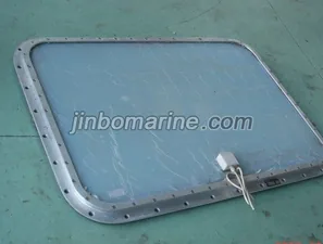 Aluminum Ordinary Rectangular Window with Electrically Heating Glass thumbnail 1