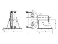 AF-38 Marine Swivel Anchor Fairlead 2