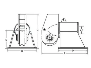 360 Degree Swivel Fairlead thumbnail 3