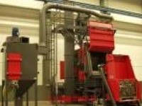 Apron Sand Blasting Machine