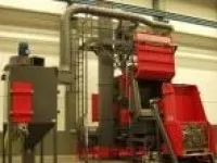 Apron Sand Blasting Machine 1