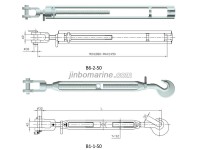 B6-2-50 Turnbuckle