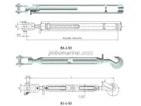 B6-2-50 Turnbuckle 1