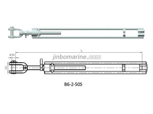 B6-2-50 Turnbuckle