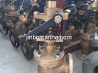 Marine Bronze Angle Emergency Shut-Off Valve JIS F7399 5K 1