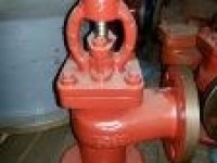 Marine Cast Iron Angle Screw Down Globe Check Valve GB/T591-2008 Type B/BS