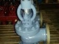 Marine Cast Steel Angle Screw Down Globe Check Valve GB/T585-2008 Type B/BS