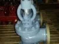 Marine Cast Steel Angle Screw Down Globe Check Valve GB/T585-2008 Type B/BS 1