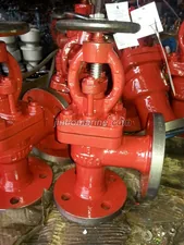 Marine Cast Iron Angle Globe Valve GB/T590-2008 Type B/BS thumbnail 1